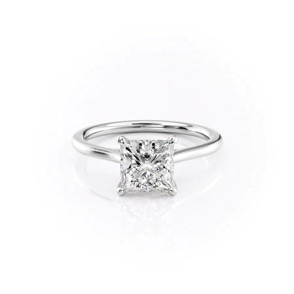 The Lexie Set With A 2 Carat Princess Lab Diamond Sale