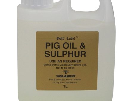 Gold Label Pig Oil and Sulphur Hot on Sale