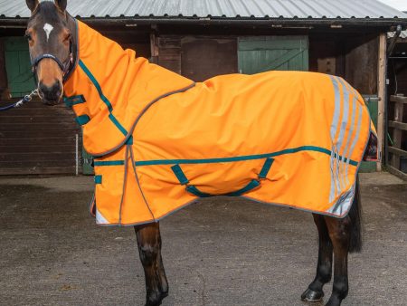 Whitaker Turnout Rug Detach-A-Neck Seacroft - Reflective Orange For Cheap