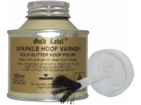 Gold Label Sparkle Hoof Varnish 250Ml For Sale