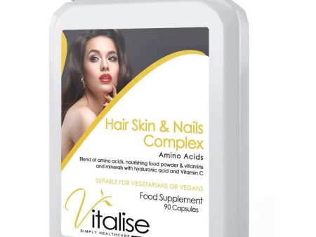 Hair Skin & Nails Support Complex Supplement Advanced Formula Online Hot Sale