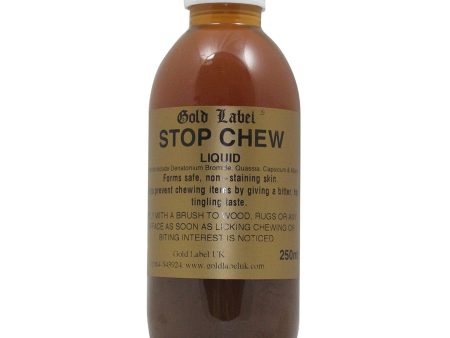 Gold Label Canine Stop Chew Liquid For Cheap