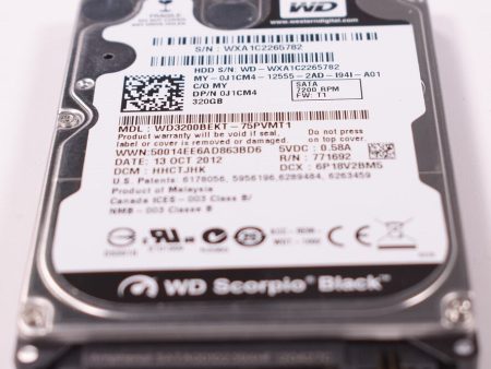 New 598697-001 Hp 320GB Hard Drive Online Sale