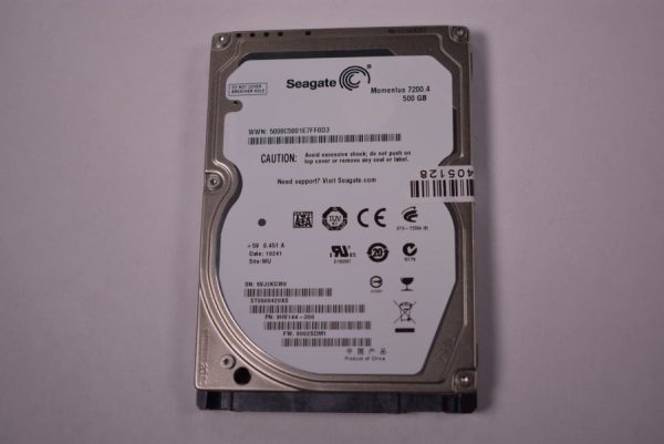 New 598781-001 Hp Drive HDD 500GB 7200RPM Sata RAW 2.5IN Supply