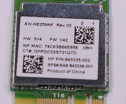 New 857334-855 Hp Laptop Wireless Card Online now