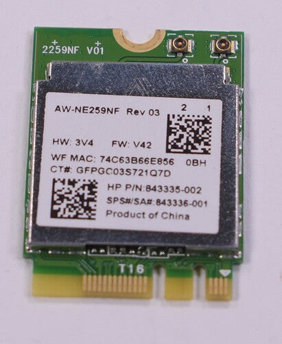 New 857334-855 Hp Laptop Wireless Card Online now